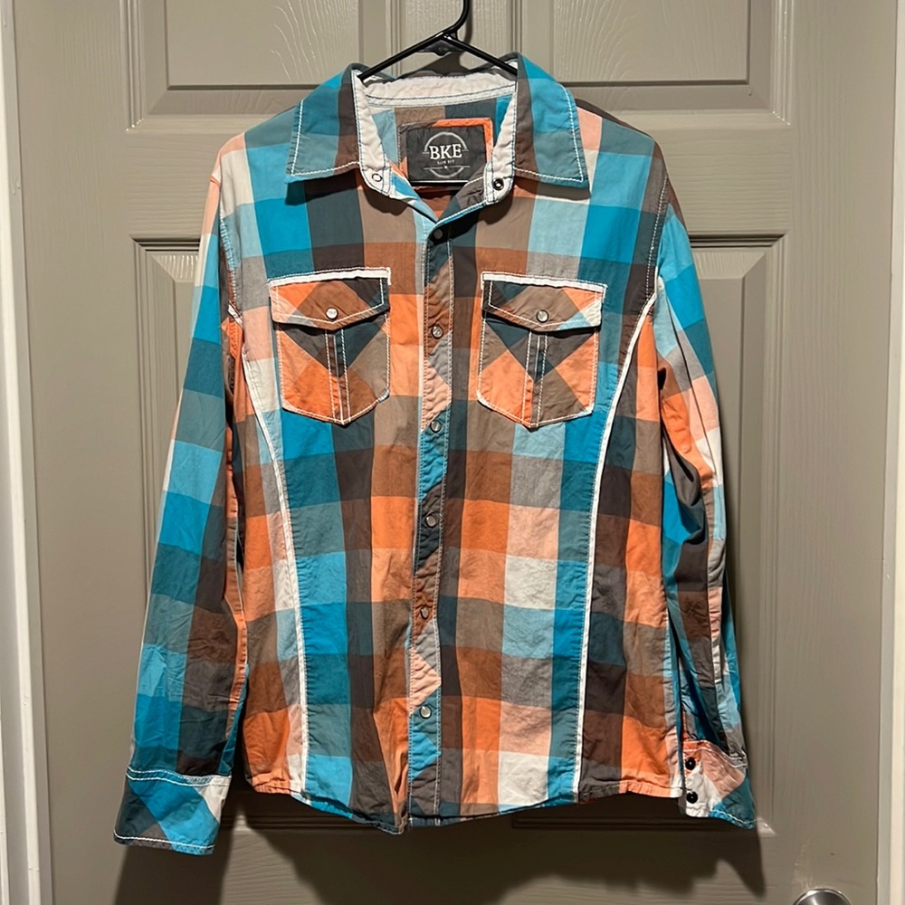 Mens BKE button down size M slim fit